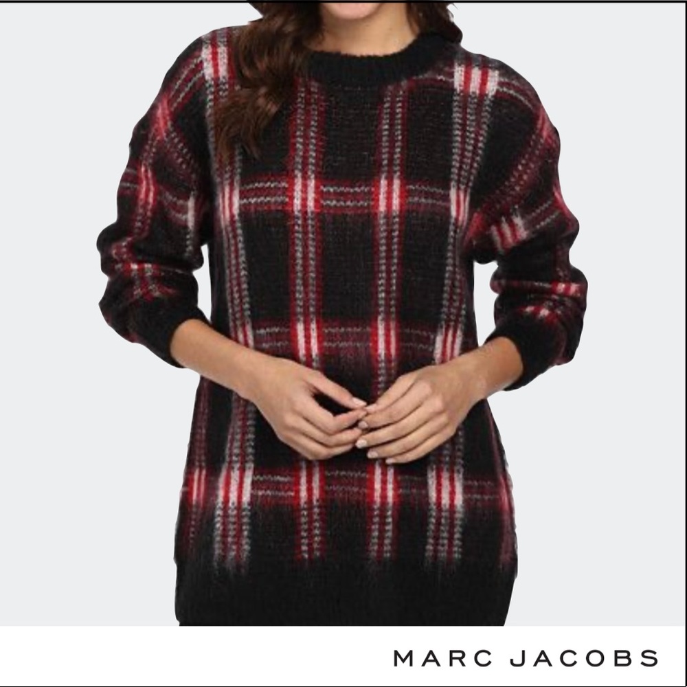 Michael Kors Oversized Plaid Sweater